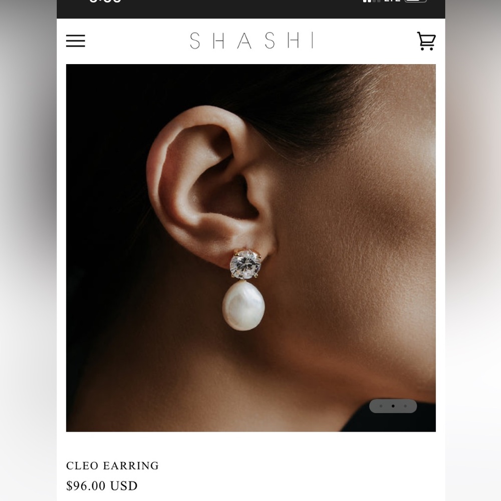 Shashi Cleo earring NWT
